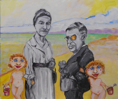 Copacabana Beach with Beauvoir and Sartre